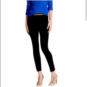 J. Crew Black Cropped Minnie Pant 00P